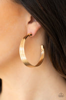 Live Wire Gold Earrings