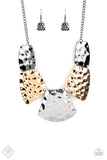 HAUTE Plates Necklace Set - Gold