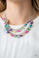 Pebble Pioneer Necklace with Earrings - Multi