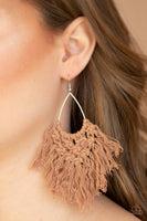 Paparazzi Oh Marame, Oh My Earrings - Brown