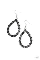 Paparazzi Sagebrush Sunsets Earrings - Black