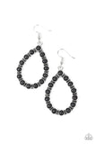 Paparazzi Sagebrush Sunsets Earrings - Black