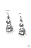 Tropic Tribe Earrings (White)