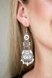 Tropic Tribe Earrings (White)