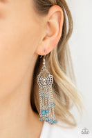 Daisy Day Dream Earrings - Blue