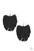 Paparazzi Knotted Native - Black