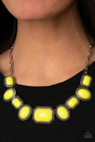 Paparazzi Let's Get-loud Necklace Set - Yellow