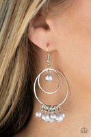 Paparazzi New York Attraction Earrings  - Silver