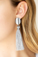 Va-va Plume Earrings Silver