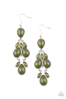 Superstar Social Earrings - Green