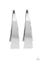 Underestimated Edge  Earrings- Silver