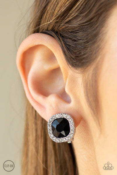 Bling Tastic Earrings - Black