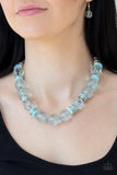 Bubbly Beauty Necklace Set  - Blue