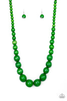 Effortlessy Evergladers Necklace - Green