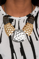 HAUTE Plates Necklace Set - Gold