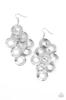 Scattered Shimmer Earrings- Silver