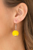 Summer Breeze Necklace with Earrings - Yellow