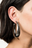 Hoops I Did it Again Earring - Black