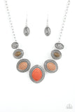 Sienna Serenity Necklace with Earrings - Multi