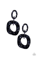 Paparazzi Confetti Congo Earring - Blue